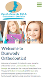 Mobile Screenshot of dunwodyorthodontics.com